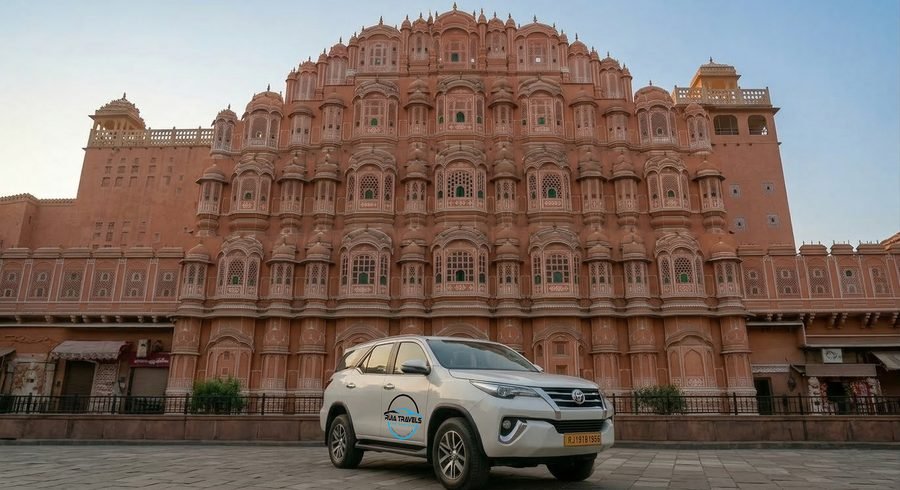 Toyota Fortuner for Golden Triangle tours from Jaipur