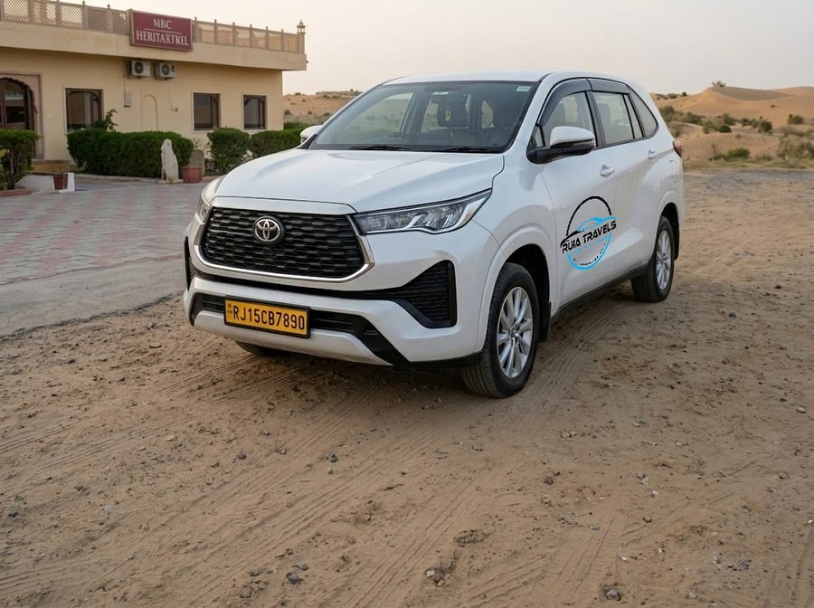 Toyota Hycross for Jaipur to Udaipur outstation trips